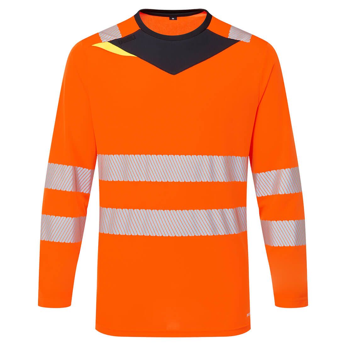 Camiseta DX4 Hi-Vis de alta visibilidad, manga larga