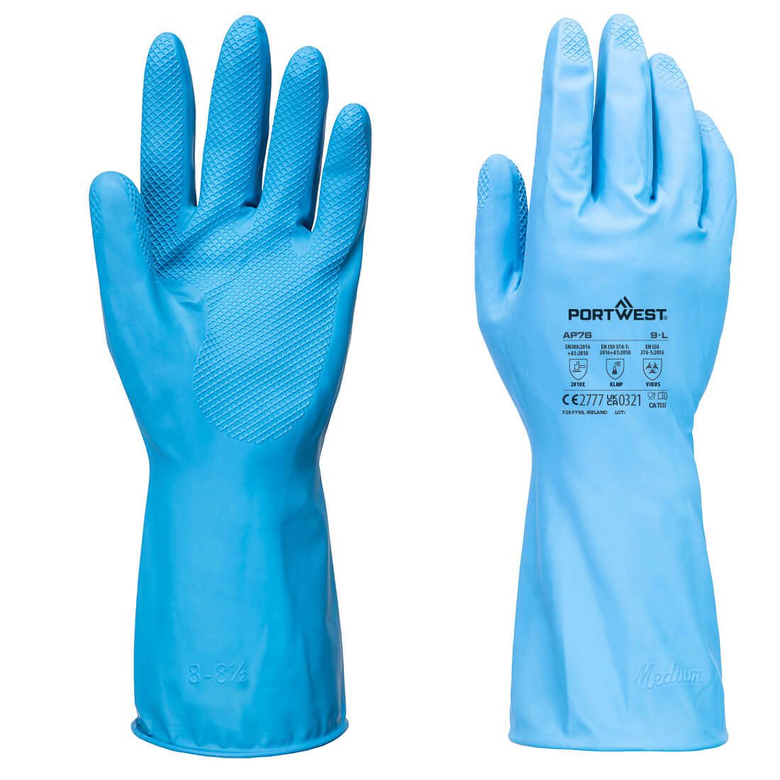 Guantes ligeros látex FD Chemical B (pack12 pares)