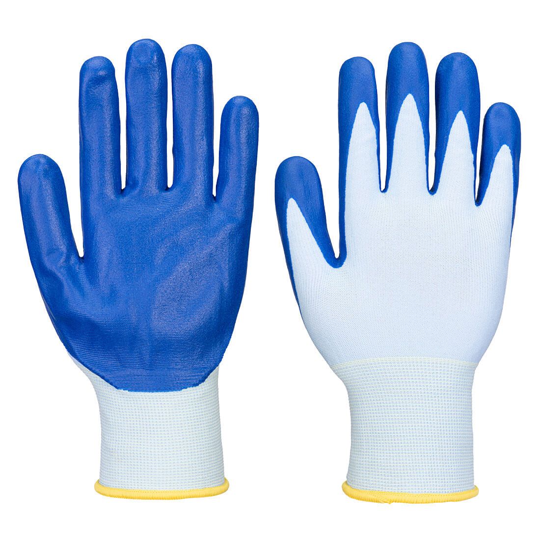 Guantes alimentarios con galga textil 15 y palma Nitrilo