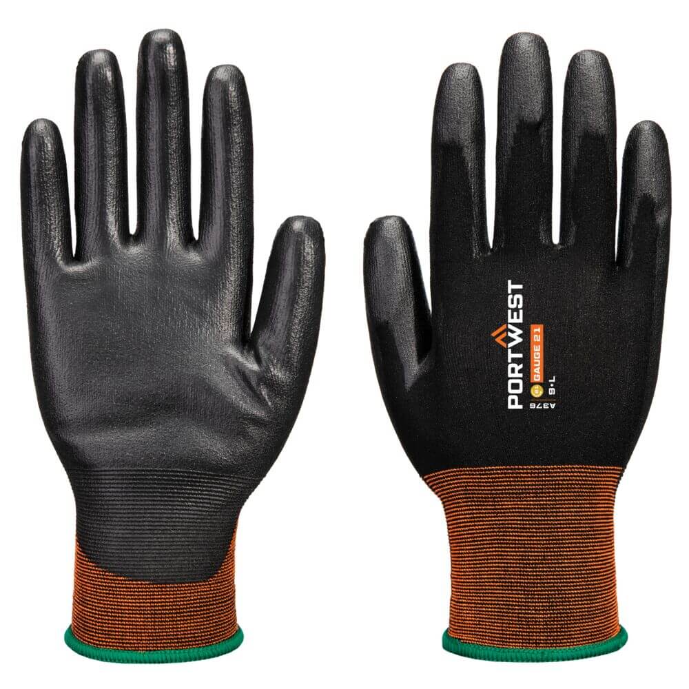 Guantes GP de PU grip galga 21