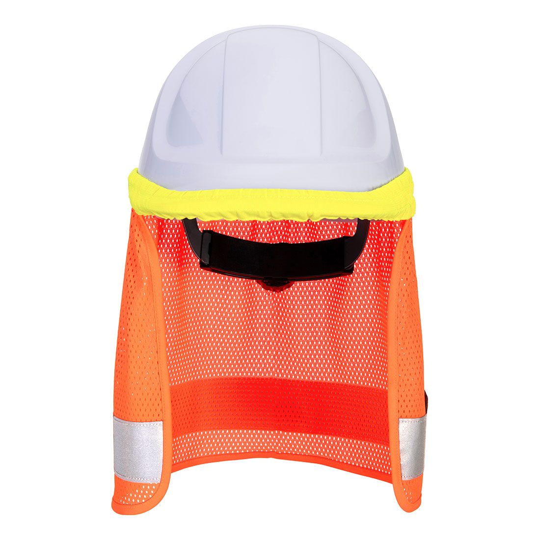 Nuquera de malla para casco