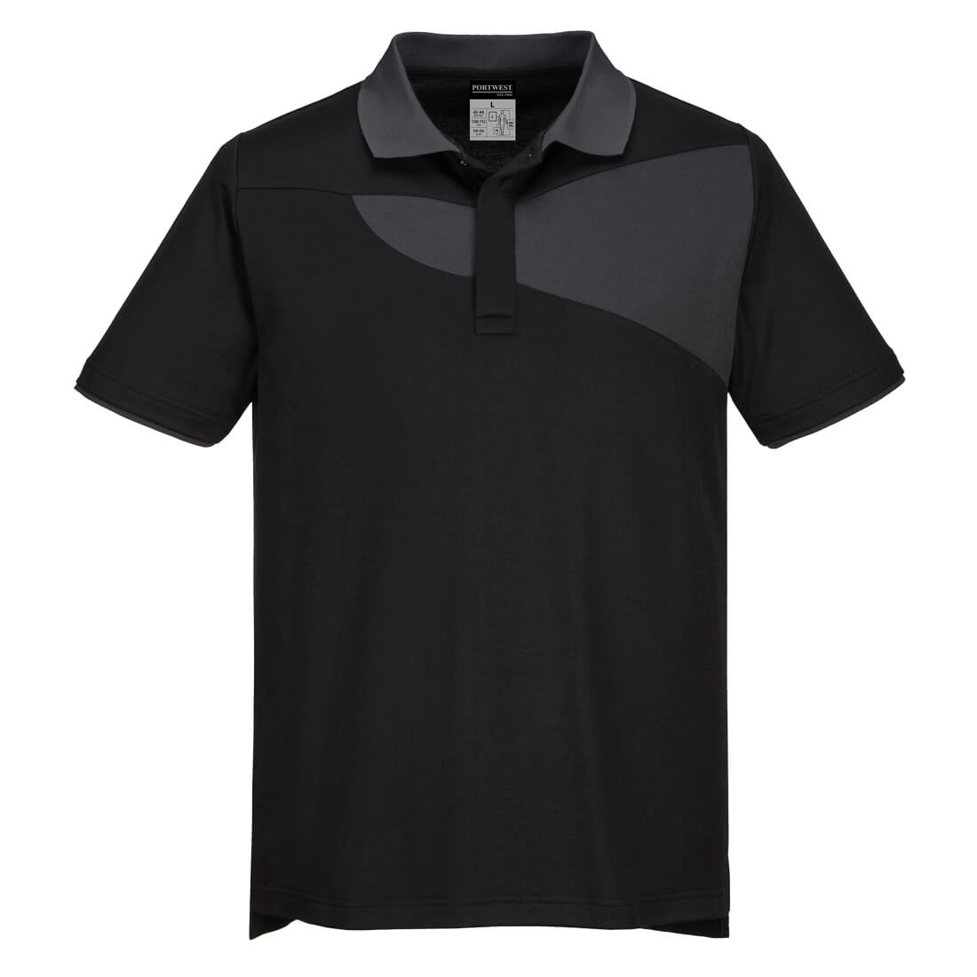 Polo PW2 de manga corta