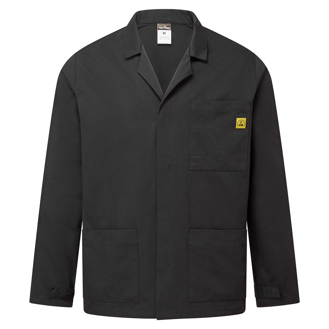 Chaqueta antiestática ESD para laboratorio