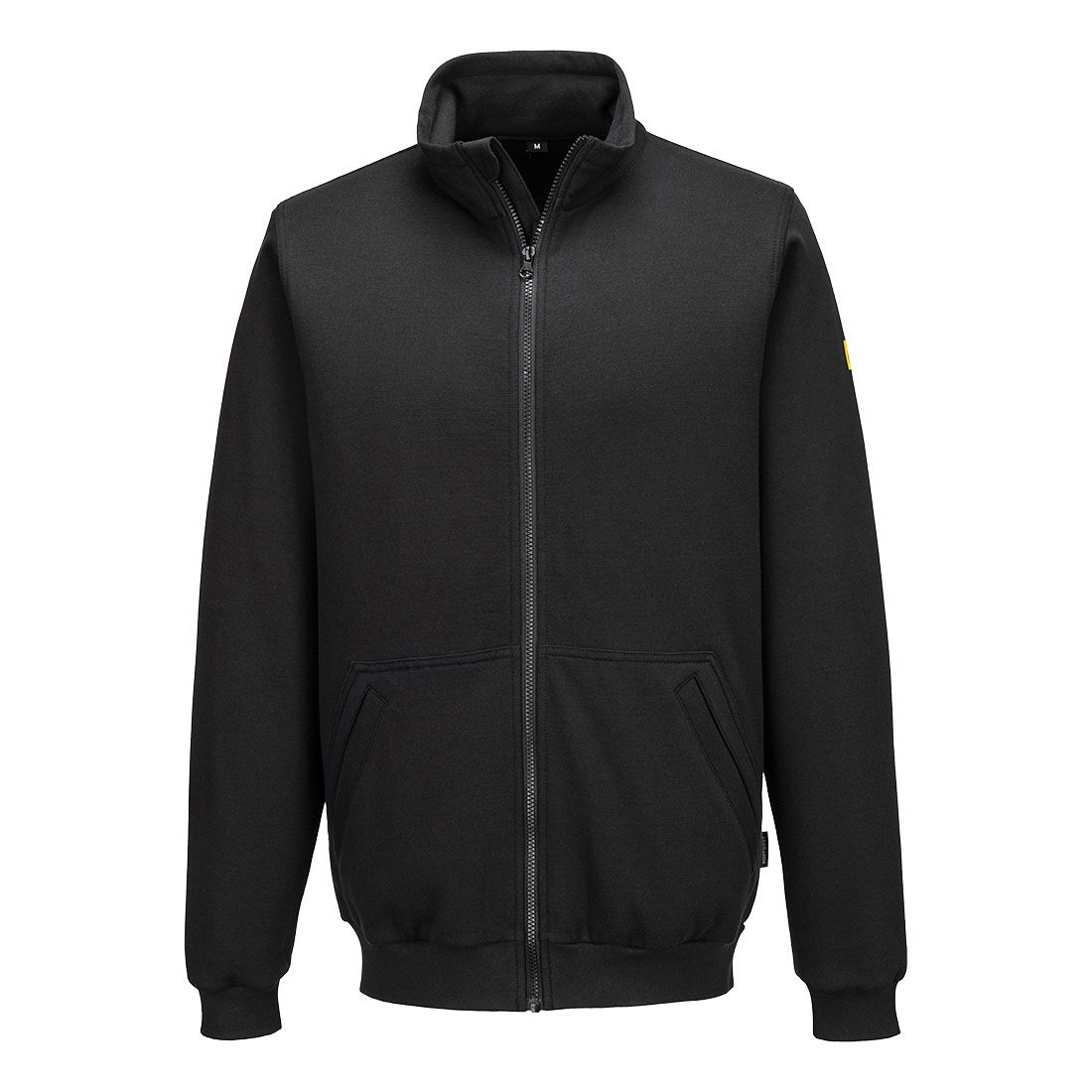 Sudadera antiestática ESD con cremallera entera
