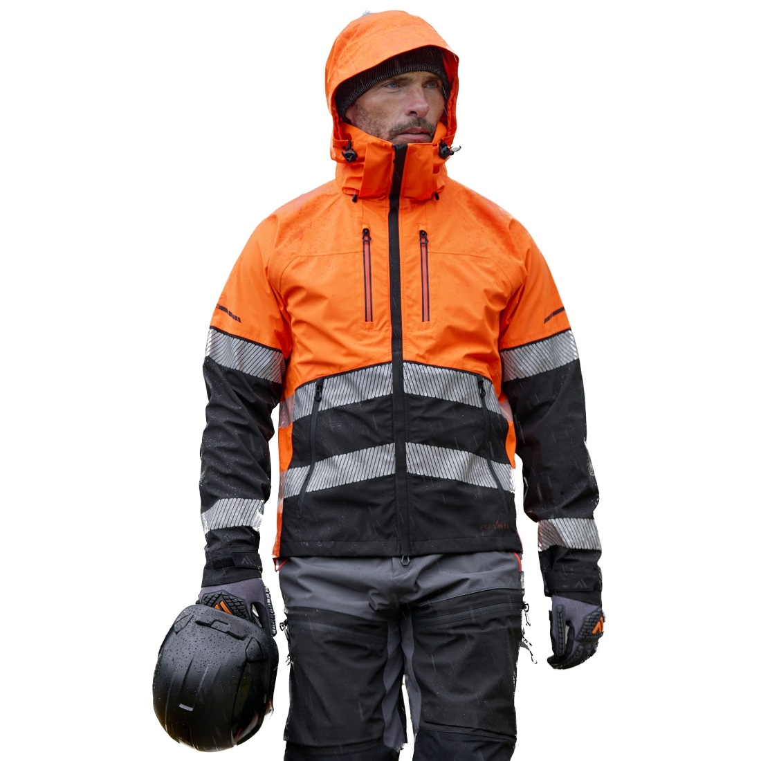 Chaqueta EV4 Hi-Vis Shell (3 Capas)