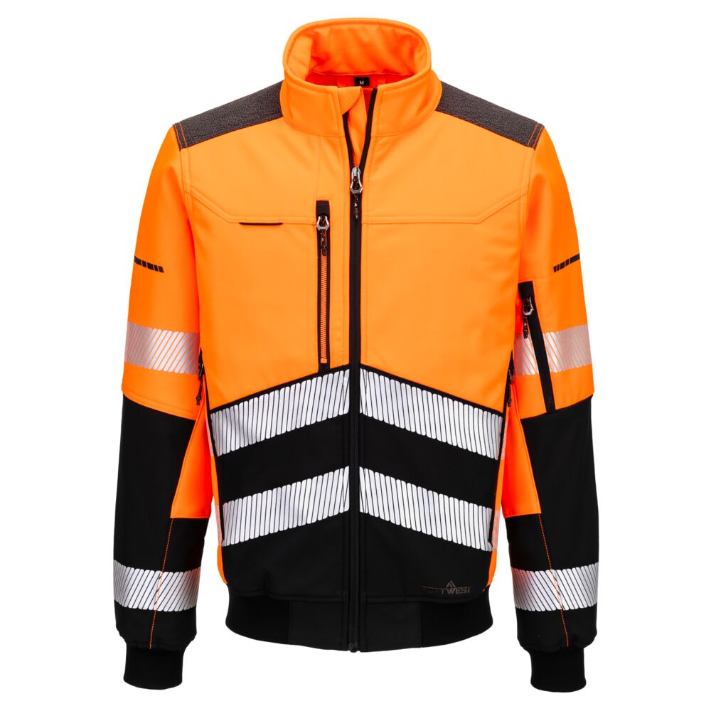 Cazadora Softshell EV4 Hi-Vis (3 Capas)