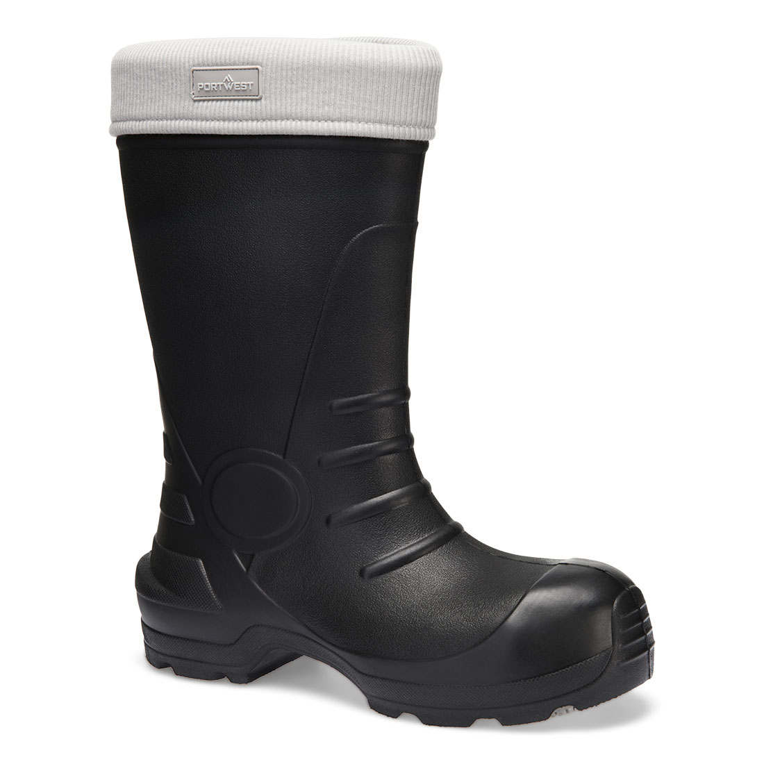 Botas de agua S5S antideslizantes con aislamiento térmico