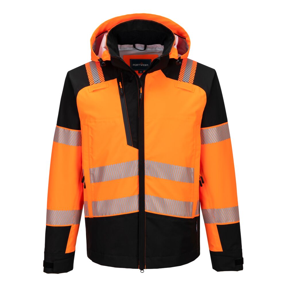 Chaqueta PW3 Hi-Vis Rain (3 Capas)