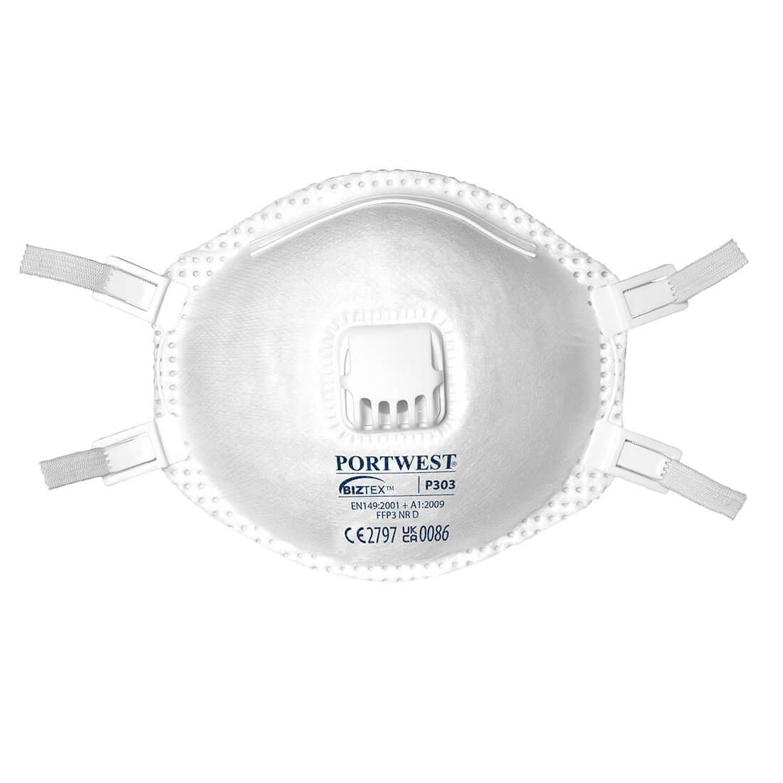 Mascarilla Dolomite con válvula FFP3 CAJA 10 UNIDADES