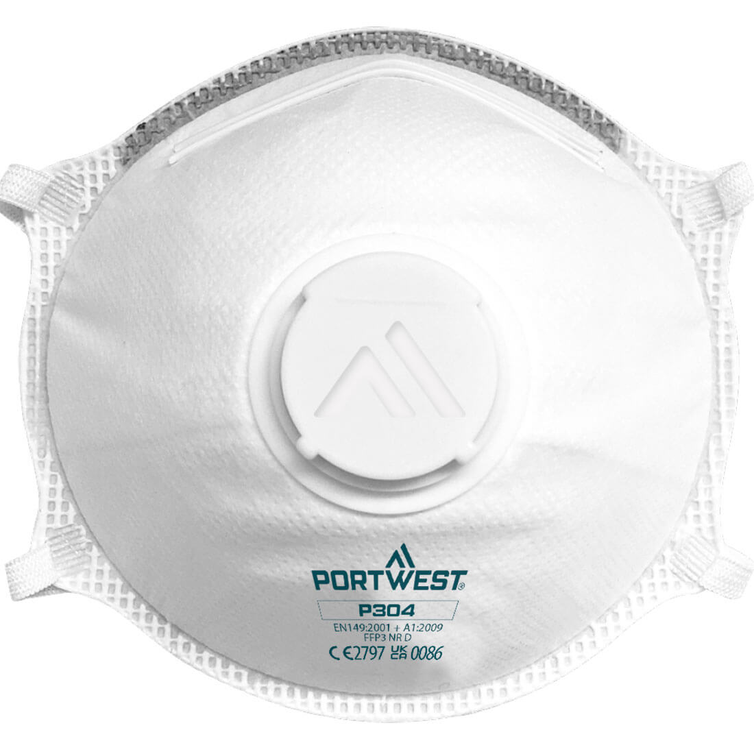 Mascarilla Dolomite ligera con válvula FFP3 CAJA 10 UNIDADES