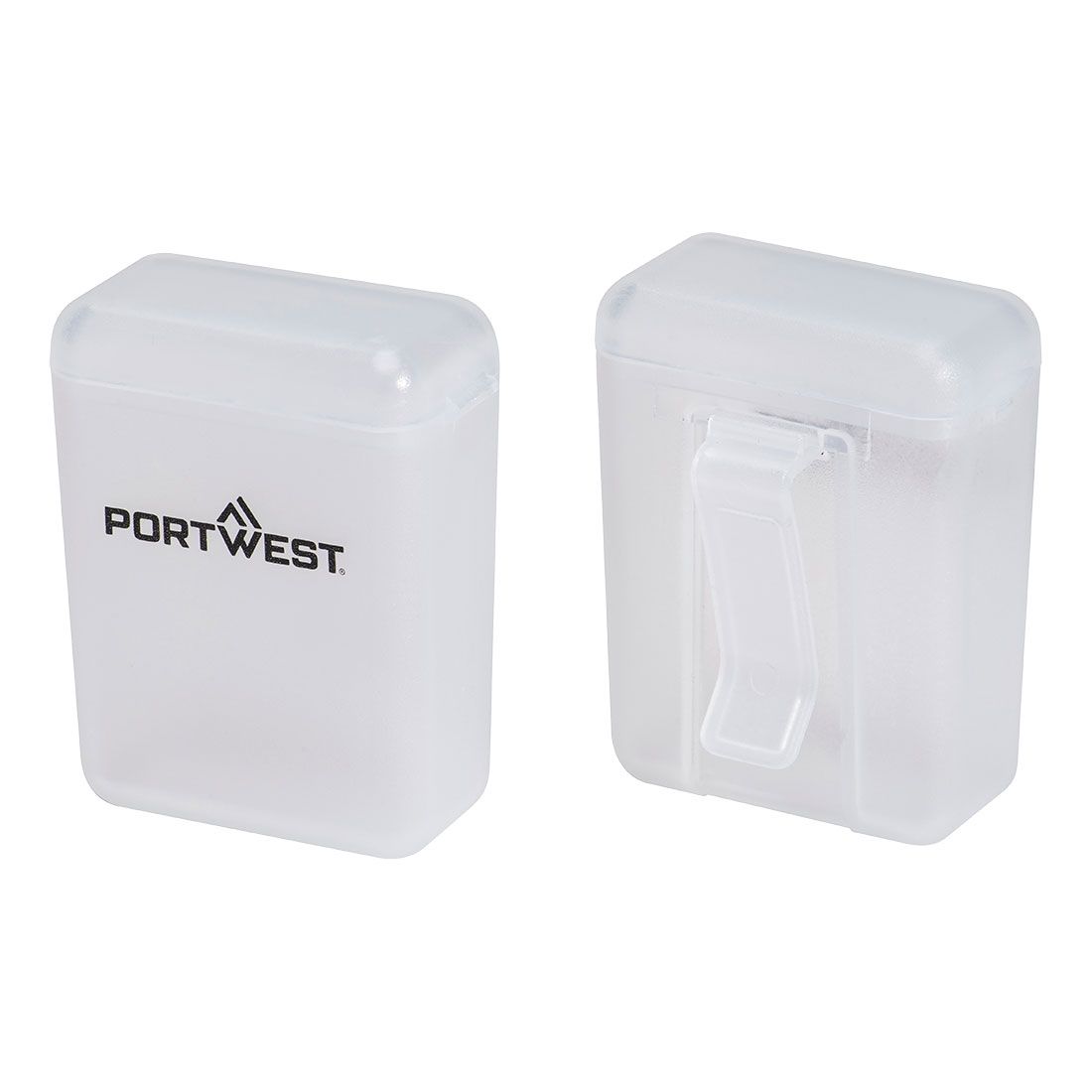 Caja almacenamiento tapones para oídos - pack de 50 unid