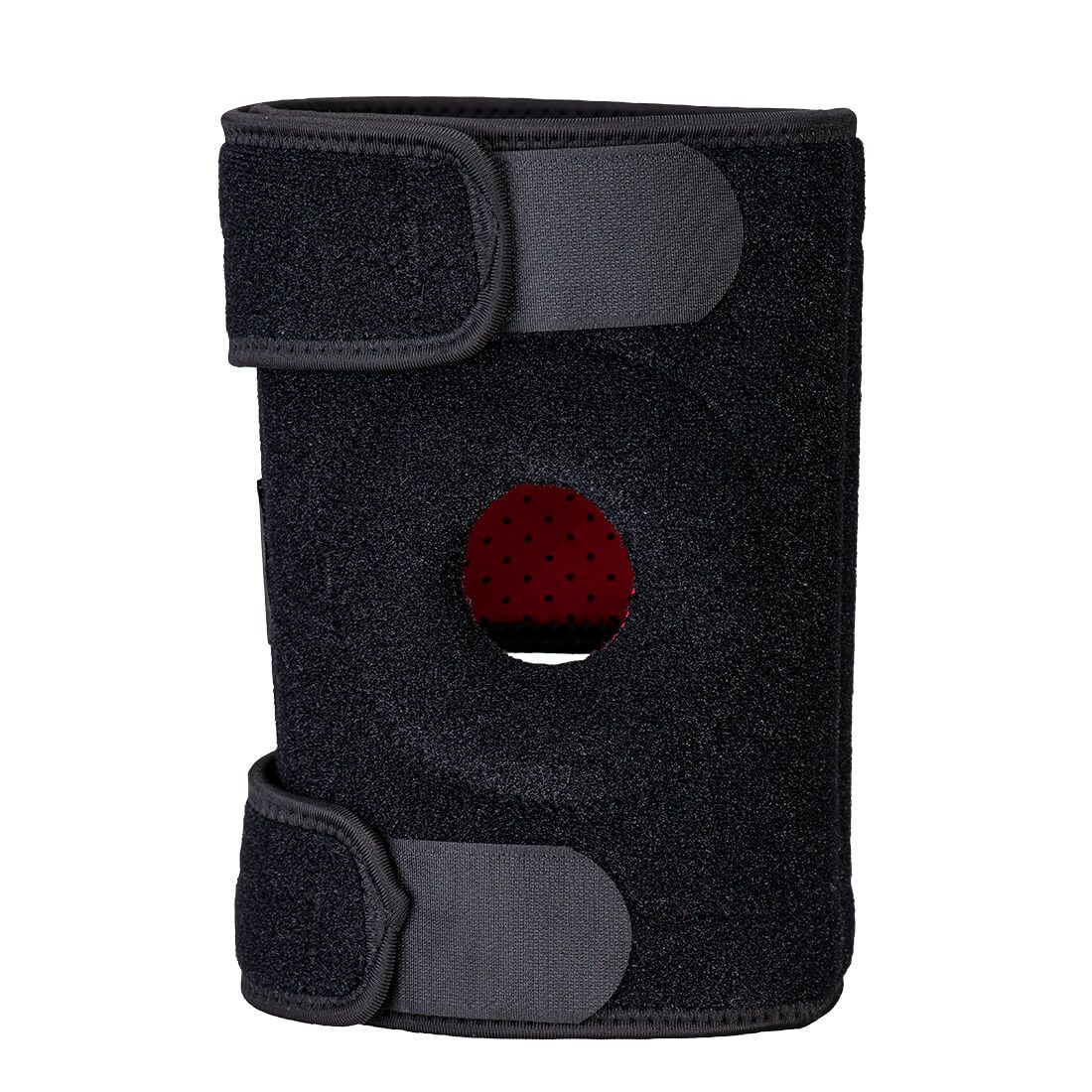 Soporte de rodilla para rótula abierta